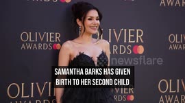 Samantha Barks welcomes second child