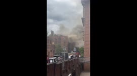 Fire Engulfs Manchester’s Historic Hotspur Press, Days After Demolition Plans Rejected