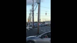Cops Chase Dump Truck During Rush Hour