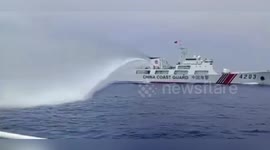 Philippines: Chinese Coast Guard Attacks Philippine Vessels Assisting Fishermen In Panatag Shoal