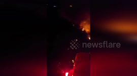 Türkiye: Firefighters Battle Relentless Blaze In Aydin With Air And Ground Forces