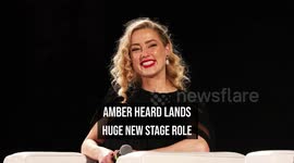 Amber Heard lands huge new stage role