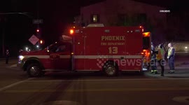 US, Phoenix: Phoenix Police Lieutenant Rams Impaired Driver