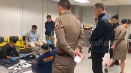 Tourist caught with 'heroin hidden in metal rods' at Bangkok airport