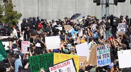 US: Anti-ICE Protests in Los Angeles 20