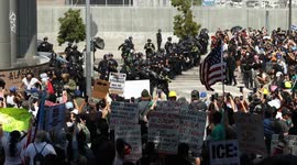 US: Anti-ICE Protests in Los Angeles 19