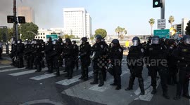 US: Anti-ICE Protests in Los Angeles 16