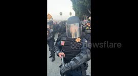US: Anti-ICE Protests Continue in Los Angeles 4