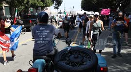 US: Anti-ICE Protests in Los Angeles 26