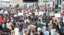 US: Anti-ICE Protests in Los Angeles 24