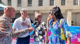 A place in the Suns Craig Row drops hints that he will be on Strictly come dancing. Interview was done at the Tric Awards