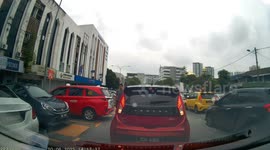 Passenger accidentally opens the wrong car door