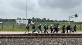 Caribbean Netherlands: Activists block rails in Rotterdam port to protest NATO, Israeli military shipments