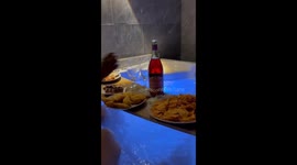 Bathtub Feast Foiled By Broken Board