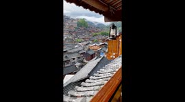 Enjoy the tranquility of this picturesque mountain village in China