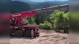 Italy: Sixty Firefighter Interventions After Deadly Mudslide Strikes Borca Di Cadore