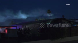 US, Phoenix: Peoria Mobile Home Fire