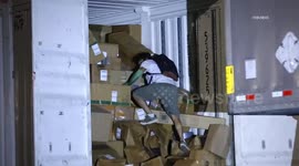 US, Bakersfield: Bakersfield Train Burglary Caught on Camera