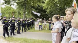 Caribbean Netherlands: Police intervene in protest against NATO summit in The Hague