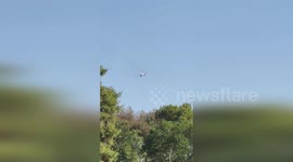 US: Shocking Video Captures American Airlines Jet With Engine On Fire Over Las Vegas
