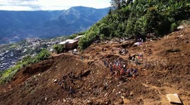 At least 11 dead after landslide hits Bello, Colombia
