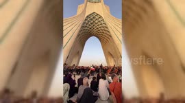 Iran: Iran Holds Public Celebrations at Azadi Square Following Conflict with Israel