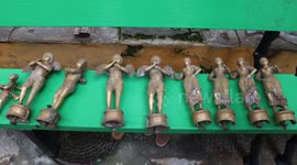 India: Artisans Build Traditional Rath in Kolkata