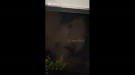 “Wonder or mystery? An unusual phenomenon appeared in the sky above Shkodër, sparking curiosity and imagination. A strange light that split into two parts and disappeared quickly raised questions about UFOs and the secrets of the universe. Watch closely a