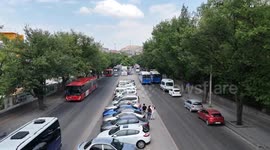 Türkiye: Drone captures stunning aerial views of Ankara's historic Ulus square