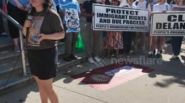 Newark Congresswoman Pleads Not Guilty Over ICE Incident