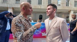 I'm A Celebrity star Dean McCullough talks to Simon Gross at this year's Tric Awards