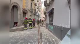 Italy: Explosion In Historic Naples Caught In Ongoing Firefighter Operation