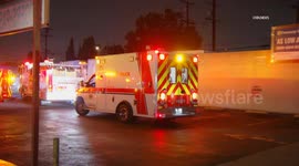 US, Los Angeles: Florence-Graham Woman Shot