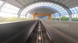 China: Chinese maglev vehicle hits 650 km/h on test track