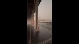 Paris was hit by a violent storm on the 25 June 2025
