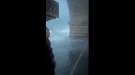 Paris was hit by a violent storm on the 25 June 2025