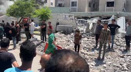 Israeli airstrike on Gaza school kills 8, including 5 children