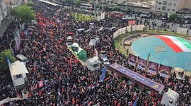 Iran: Thousands attend funeral for senior Iranian officials killed in Israeli strikes