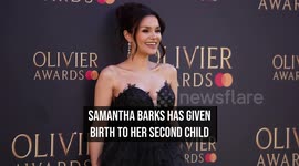 NEWS OF THE WEEK: Samantha Barks welcomes second child