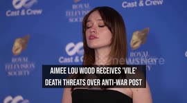 NEWS OF THE WEEK: Aimee Lou Wood receives 'vile' death threats over anti-war post