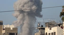 Israeli bombing destroys residential building in Gaza’s Tuffah district