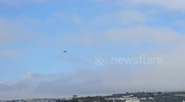 Plymouth Armed forces day air display was cancelled after W5856, the oldest surviving airworthy Fairey Swordfish did its desplay