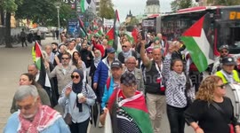 Sweden: Hundreds rally in Stockholm to protest Israeli attacks on Gaza