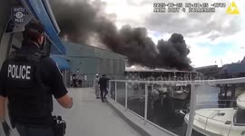Harbor Unit, Firefighters Contain Marina Blaze on Lake Union