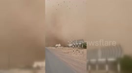 Oman: Sandstorm Sweeps Through Oman