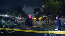 US, Los Angeles: Historic South-Central Los Angeles LAPD Officer-Involved Shooting
