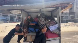 Civilians evacuate eastern Gaza after Israeli army warnings