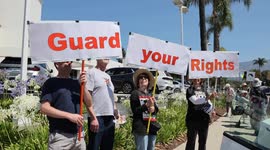 CA: Santa Barbara, Doge Must Go!!! Tesla Protest Continues