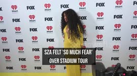 SZA felt 'so much fear' over stadium tour