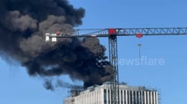 Germany: Fire in high-rise building in German capital Berlin sparks panic